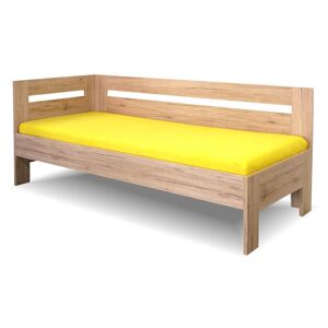 Zvýšená postel s bočnicí Erika, 90x200 cm - Levá