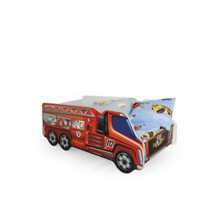 Halmar Dětská postel FIRE TRUCK (hasičské auto)