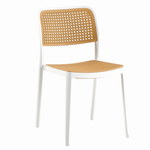 Stohovatelná židle RAVID TYP 1 Tempo Kondela Bílá