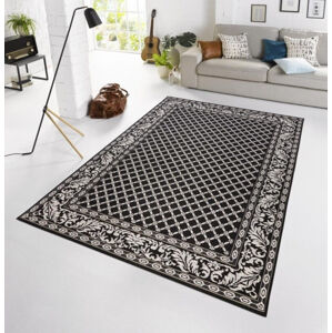 Hanse Home Kusový koberec BOTANY Royal 102479 venkovní (outdoor) černá 160x230 cm
