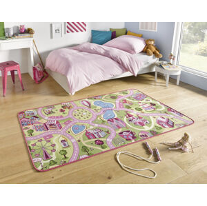 Hanse Home Dětský kusový koberec Play 102378 růžová 160x240 cm