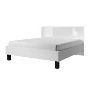 Kasvo HARMONY postel 160 cm bílá/bílá lesk