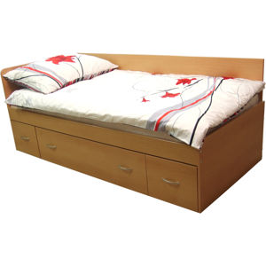 Kasvo RANGO 90 postel 95,5x204 cm Třešeň