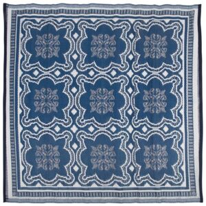 Venkovní koberec modrobílá Dekorhome