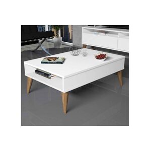 Sofahouse Designový konferenční stolek Zenda 90 cm bílý