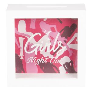 Dřevěná pokladnička Girls Night Out - 15*5*15 cm Clayre & Eef