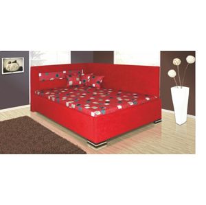Kasvo MELISSA postel 140x200 cm červená