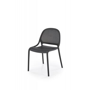 Stohovatelná jídelní židle K532 Halmar Černá