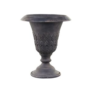 Granitový antik obal na květináč/ váza ve tvaru číše Frenchie - Ø 35*43cm Chic Antique