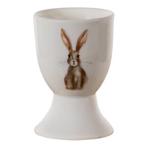 Kalíšek na vajíčko Rustic Easter Bunny - Ø 4*6 cm Clayre & Eef