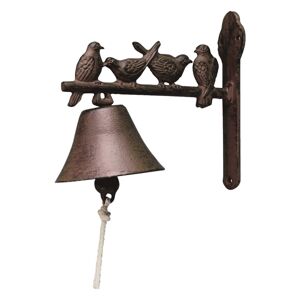 Litinový zvonek s ptáčky - 22*11*19 cm Esschert design