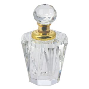 Malý flakón na parfém ze skla Cristal - 4 cm Clayre & Eef