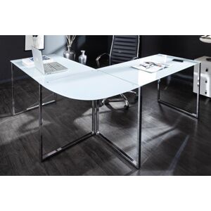 LuxD Kancelářský stůl Atelier bílý