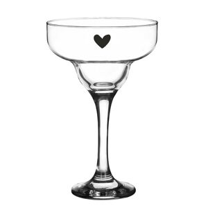 Sklenice na Martini se srdíčkem Heart - Ø 7*17 cm / 200 ml Clayre & Eef