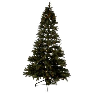 Vánoční stromek s led světýlky zelený - 270cm J-Line by Jolipa