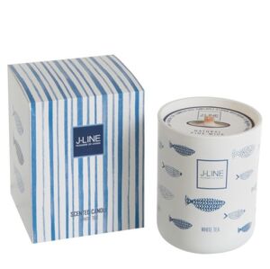 Vonná svíčka Blue Fish White Tea - 80hodin J-Line by Jolipa